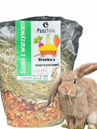 Siano sianko z warzywami dla głodomorów 1kg PaszNik 1 pokos 2024 + GRATIS!